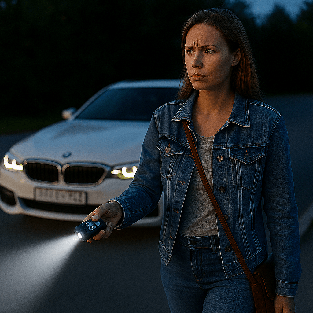Elektrošoker u obliku ključa za auto