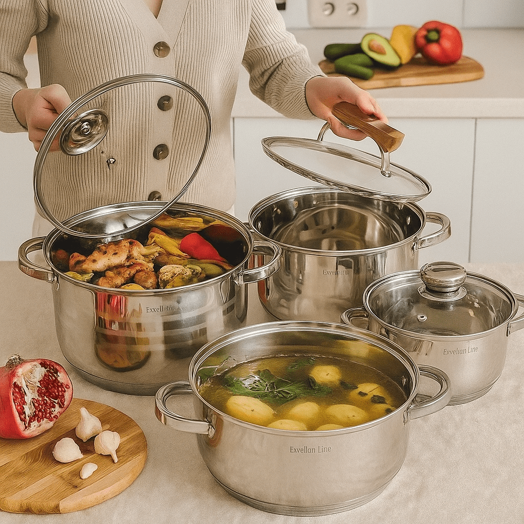 Excellent Line Premium Inox Set Posuđa
