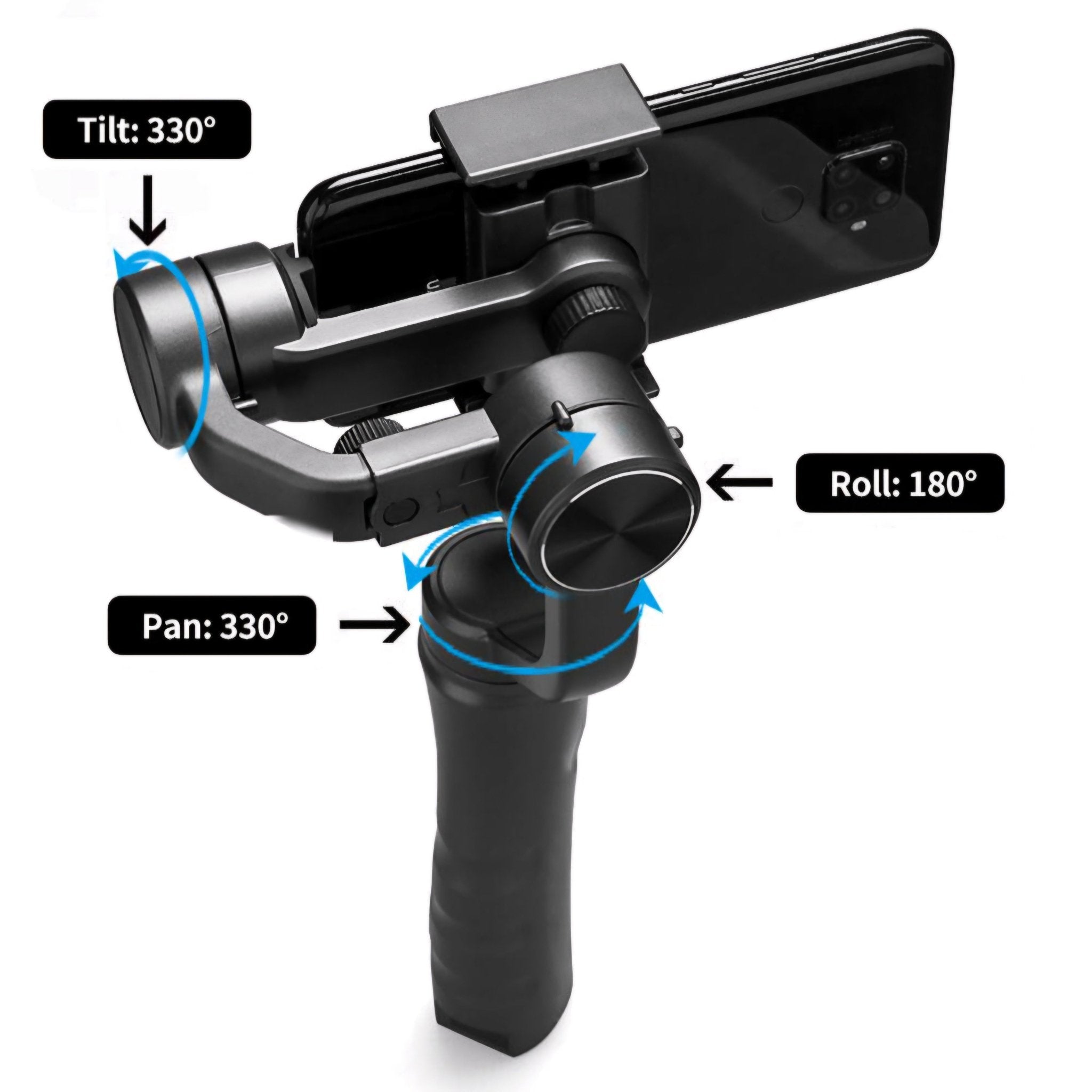 Gimbal Stabilizator za Pametne Telefone s 3-osi