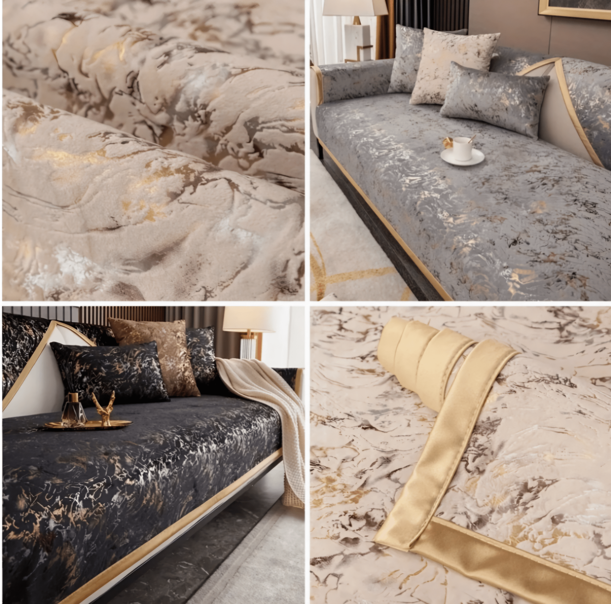 Golden Elegance Set Prekrivača