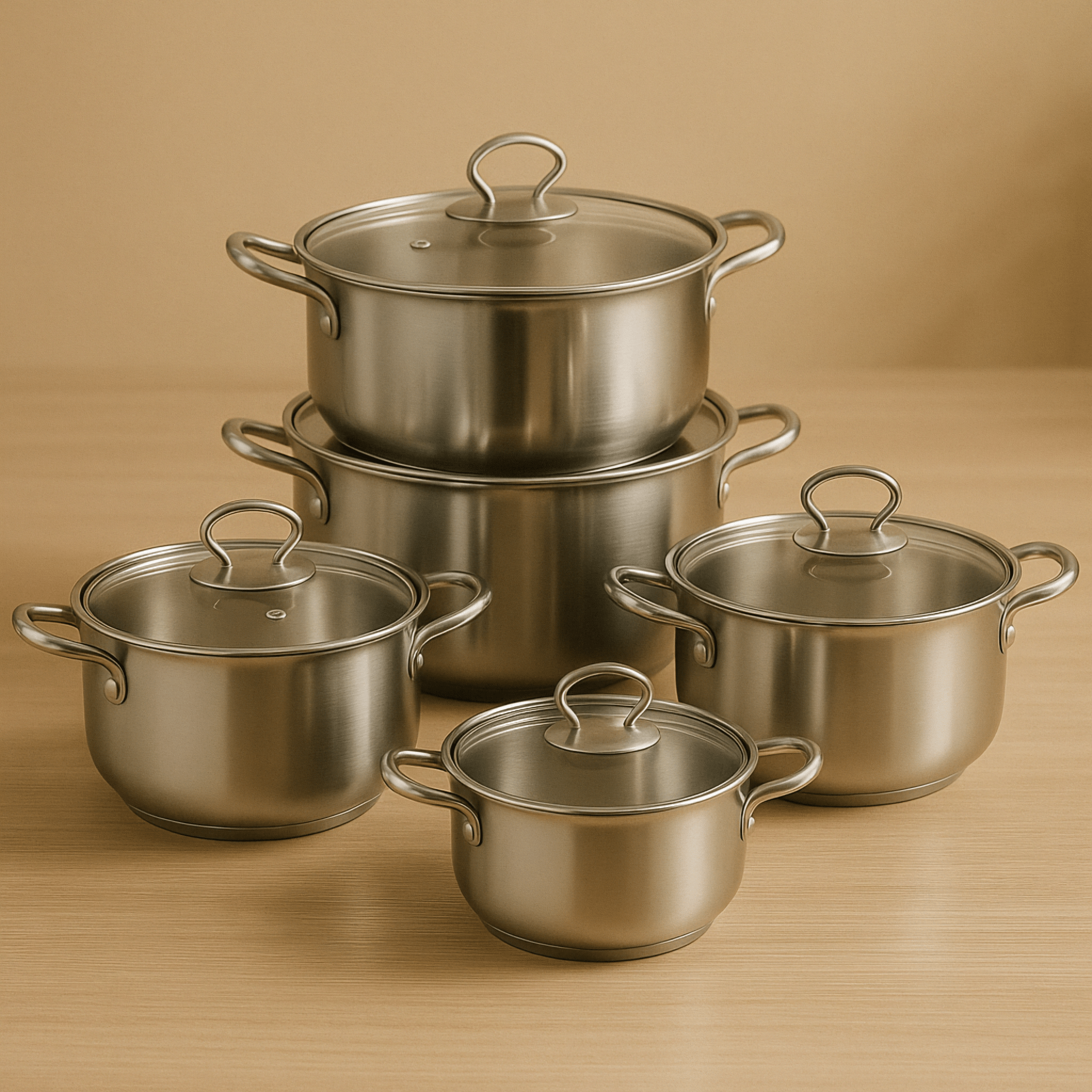 Gourmet Pro 10-dijelni set lonaca