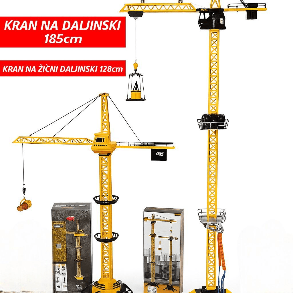 Građevinski Kranovi na Daljinski