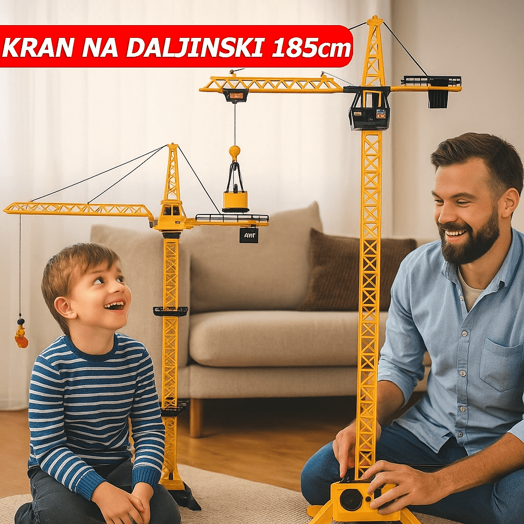 Građevinski Kranovi na Daljinski