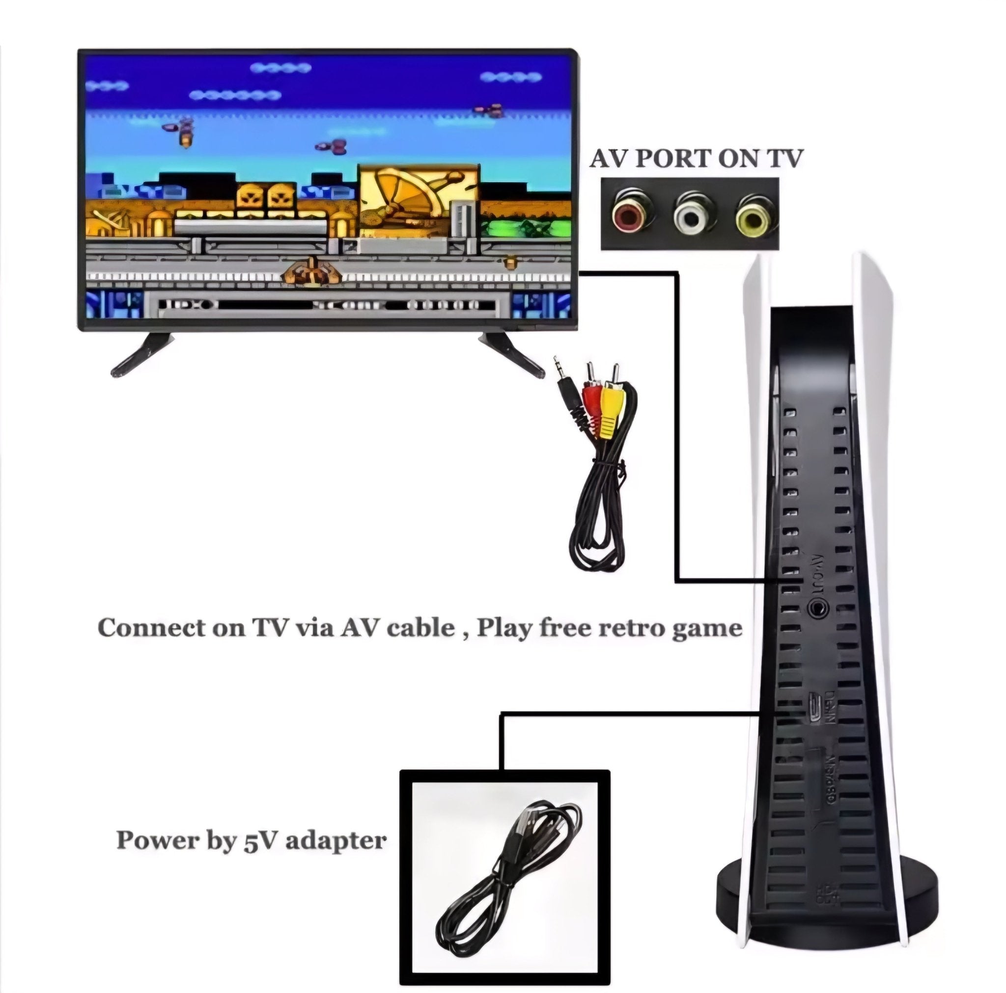 GS5 Retro Igraća Konzola