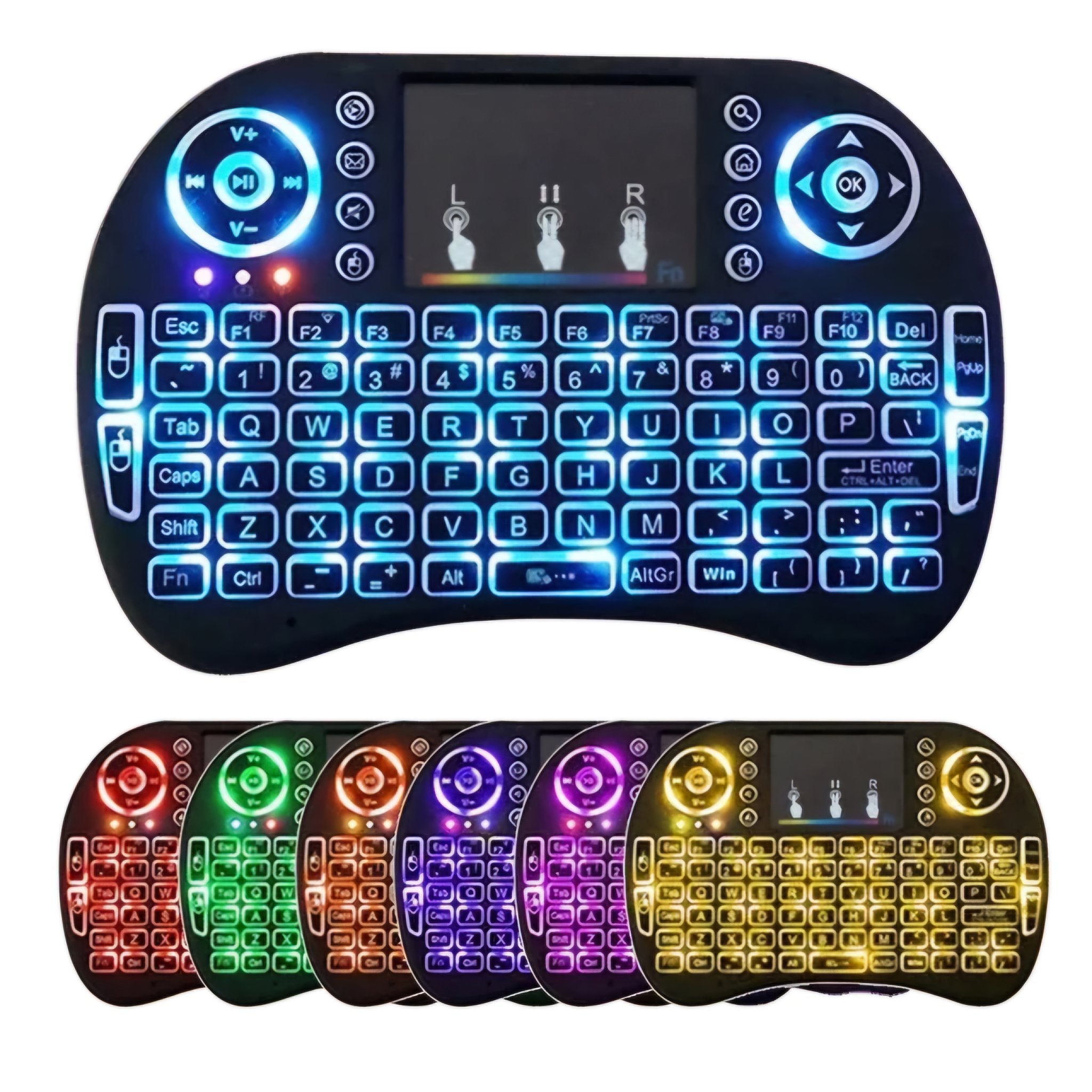 i8 Mini Bežična Tipkovnica s Touch Padom