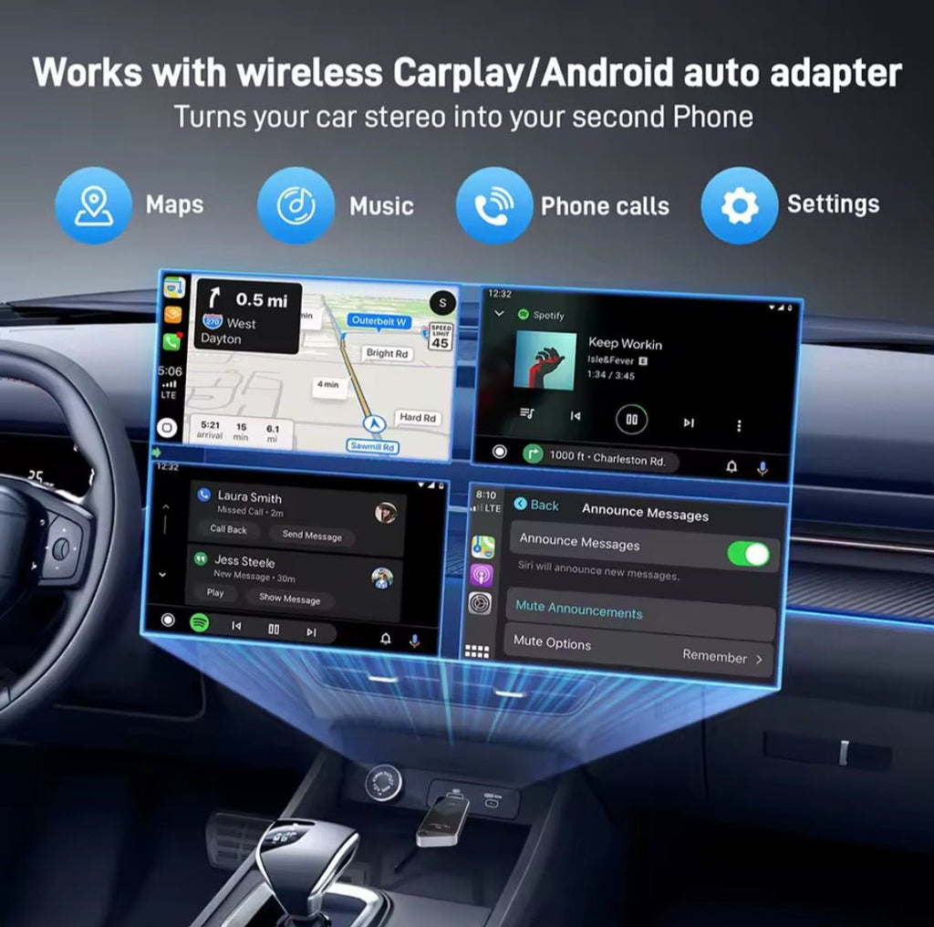K82 Bežični Adapter za CarPlay i Android Auto