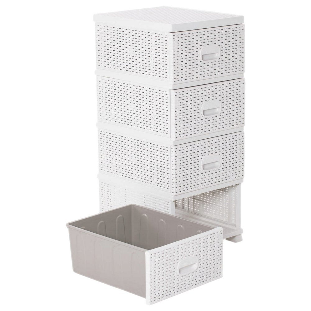 Komoda ratan s 4 ladice