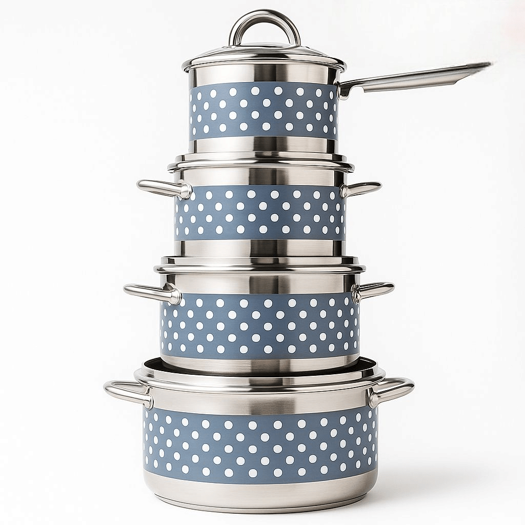 König Line® 8-dijelni točkasti set posuđa