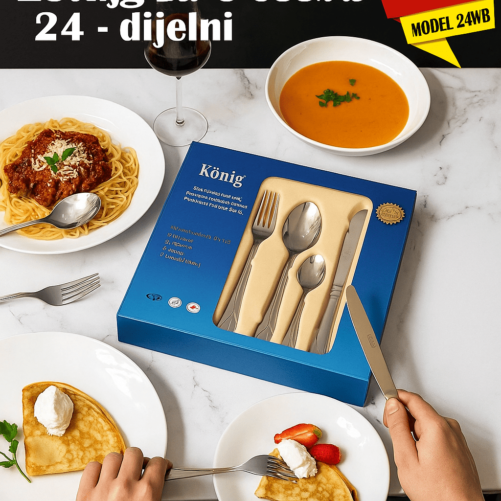 König Premium Escajg Set za 6 Osoba