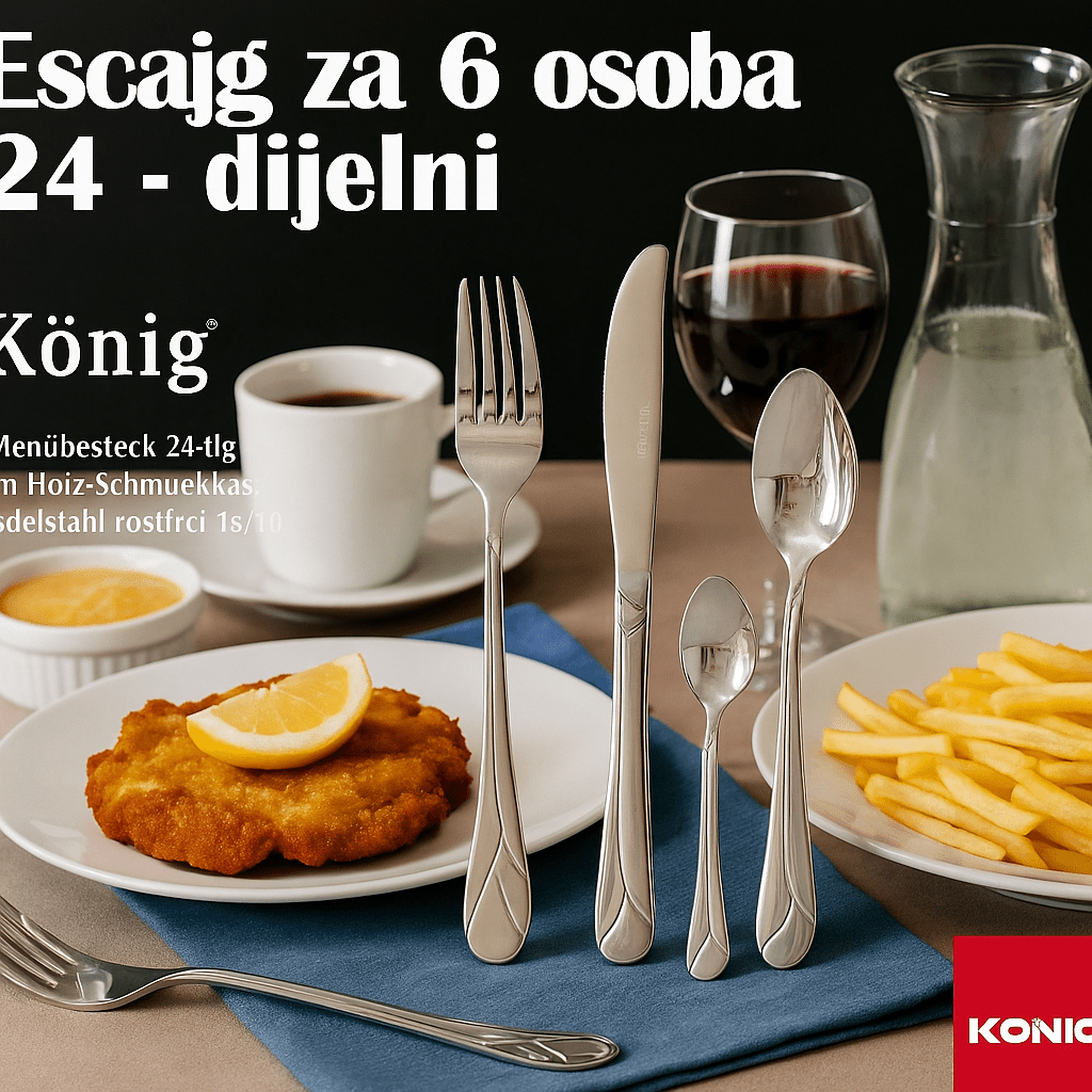 König Premium Escajg Set za 6 Osoba