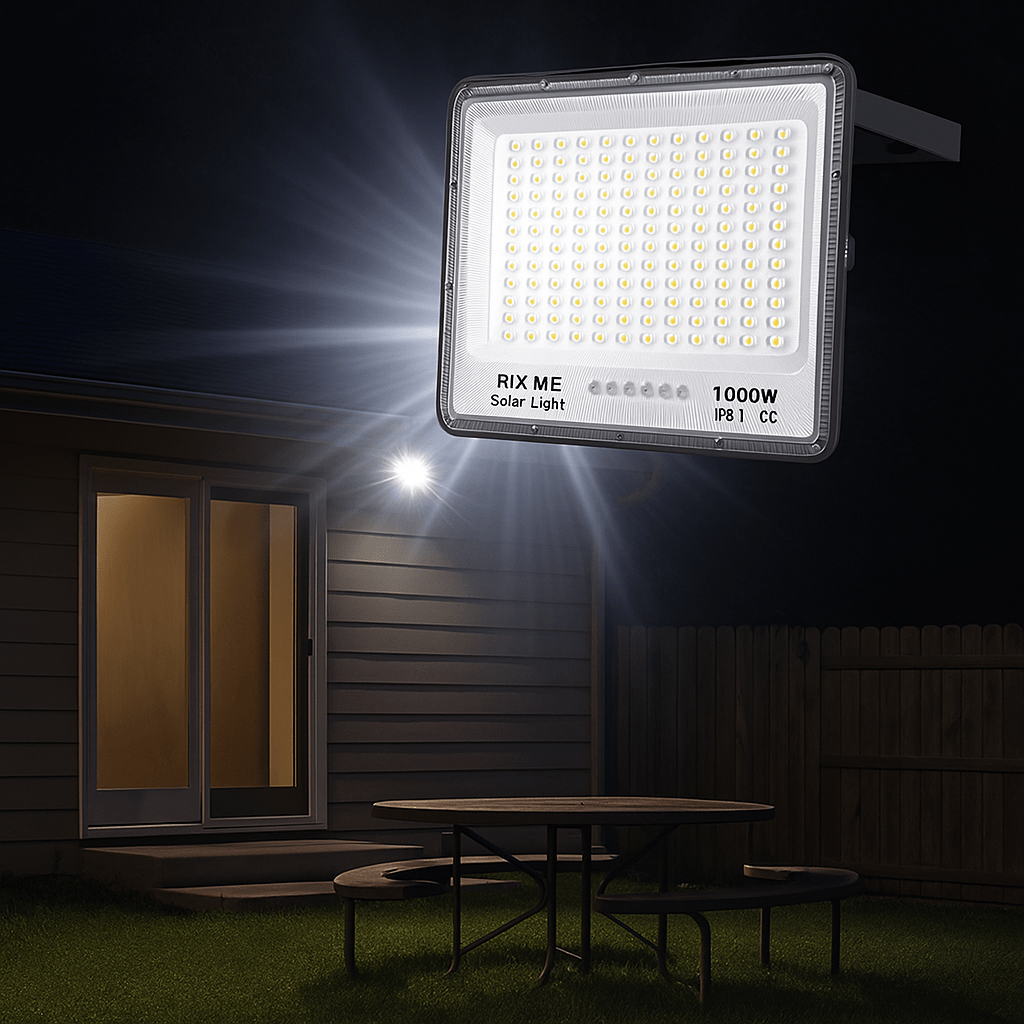 LED Solarna Reflektorska Lampa 1000W