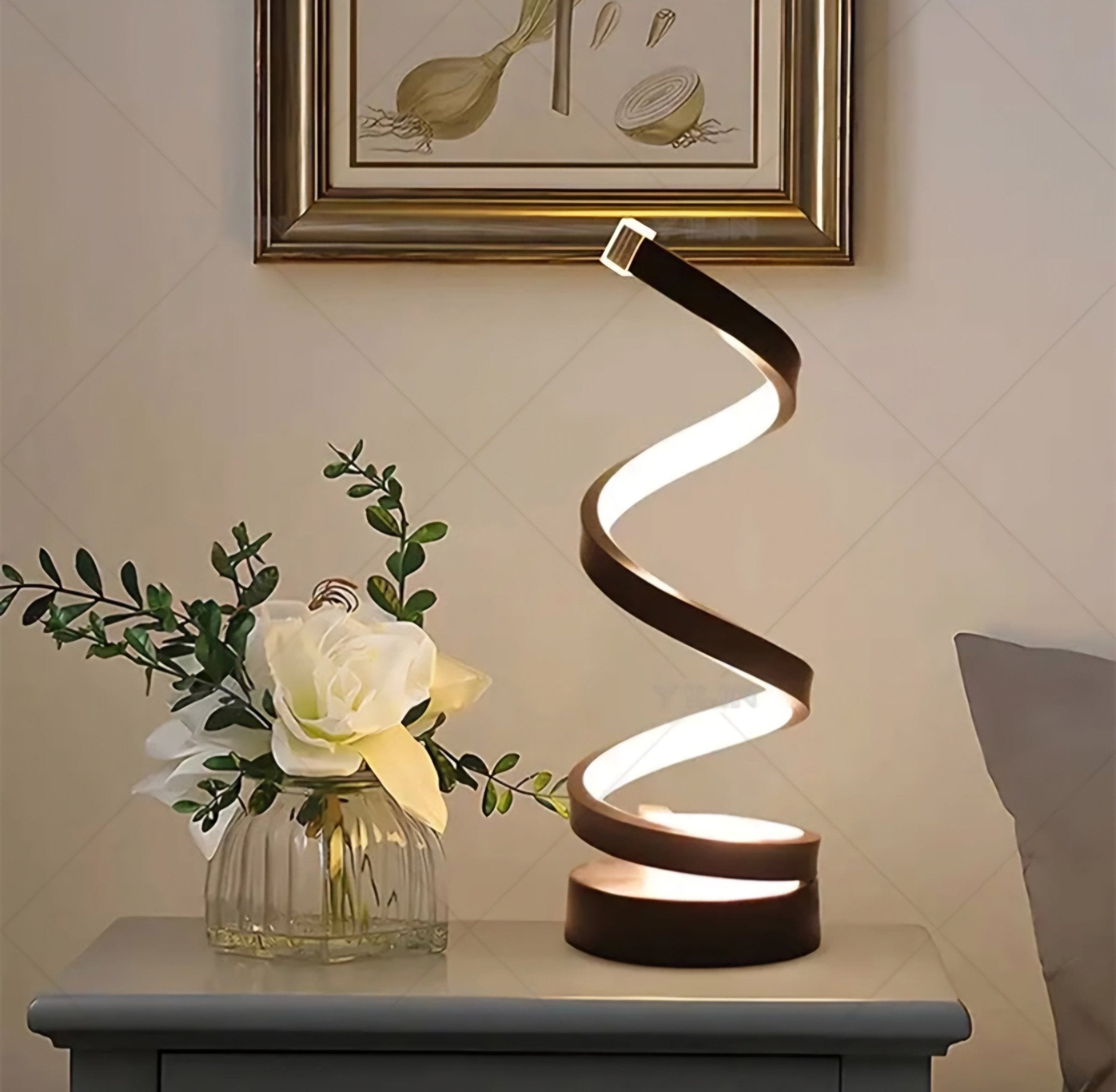 LED Stolna Spiralna Lampa