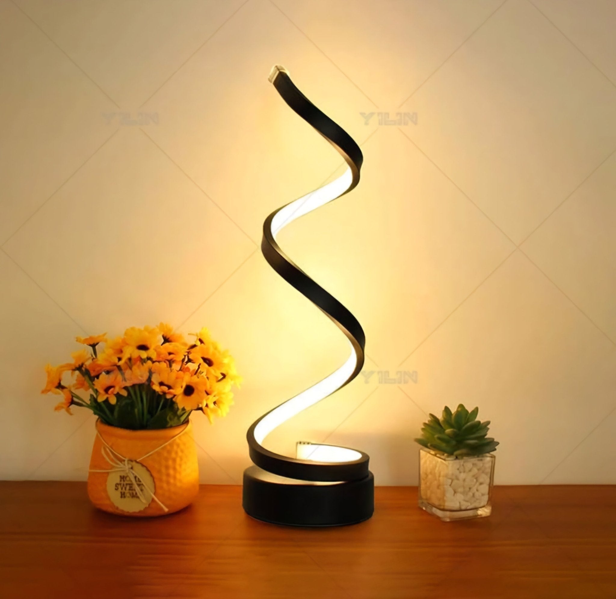 LED Stolna Spiralna Lampa