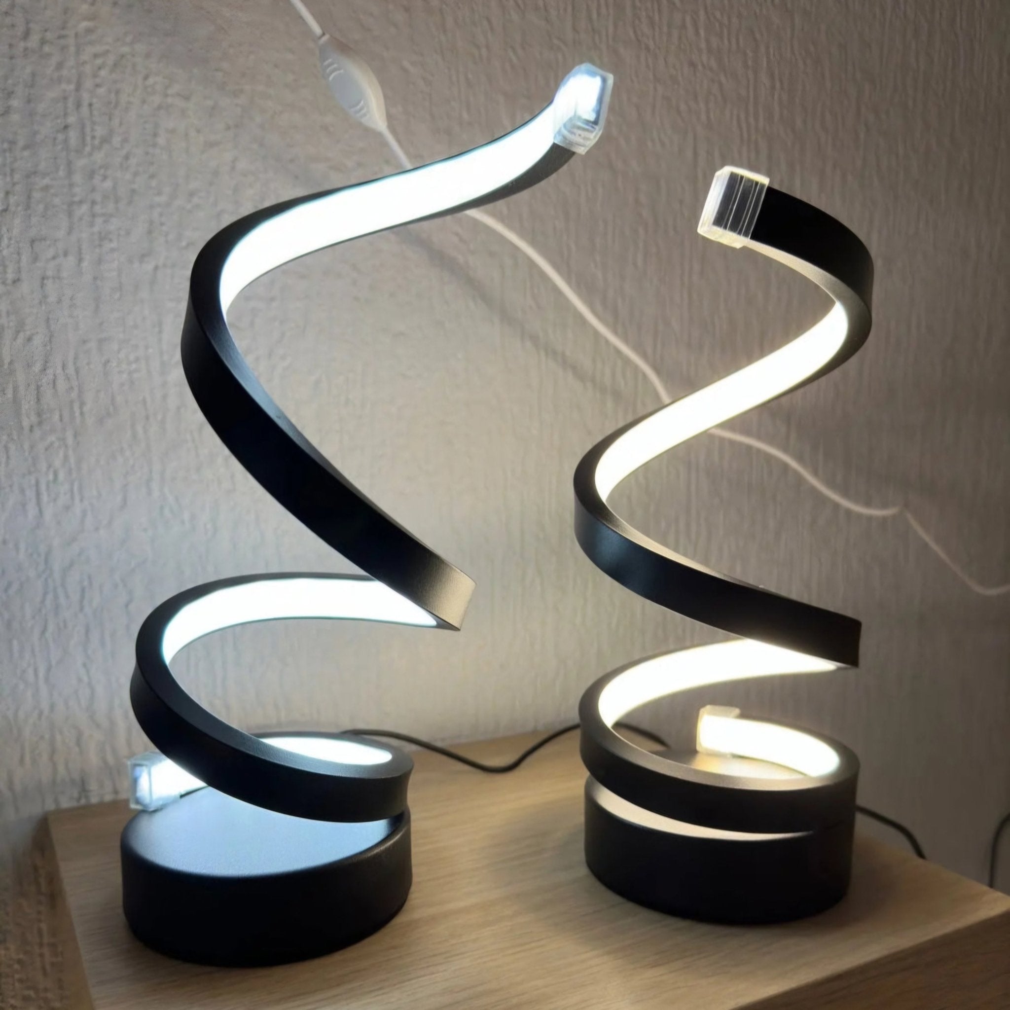 LED Stolna Spiralna Lampa
