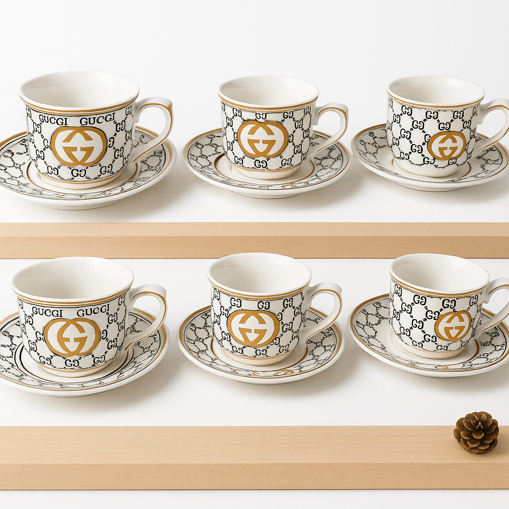 Luksuzni 6-dijelni Set Dizajnerskih Šolja