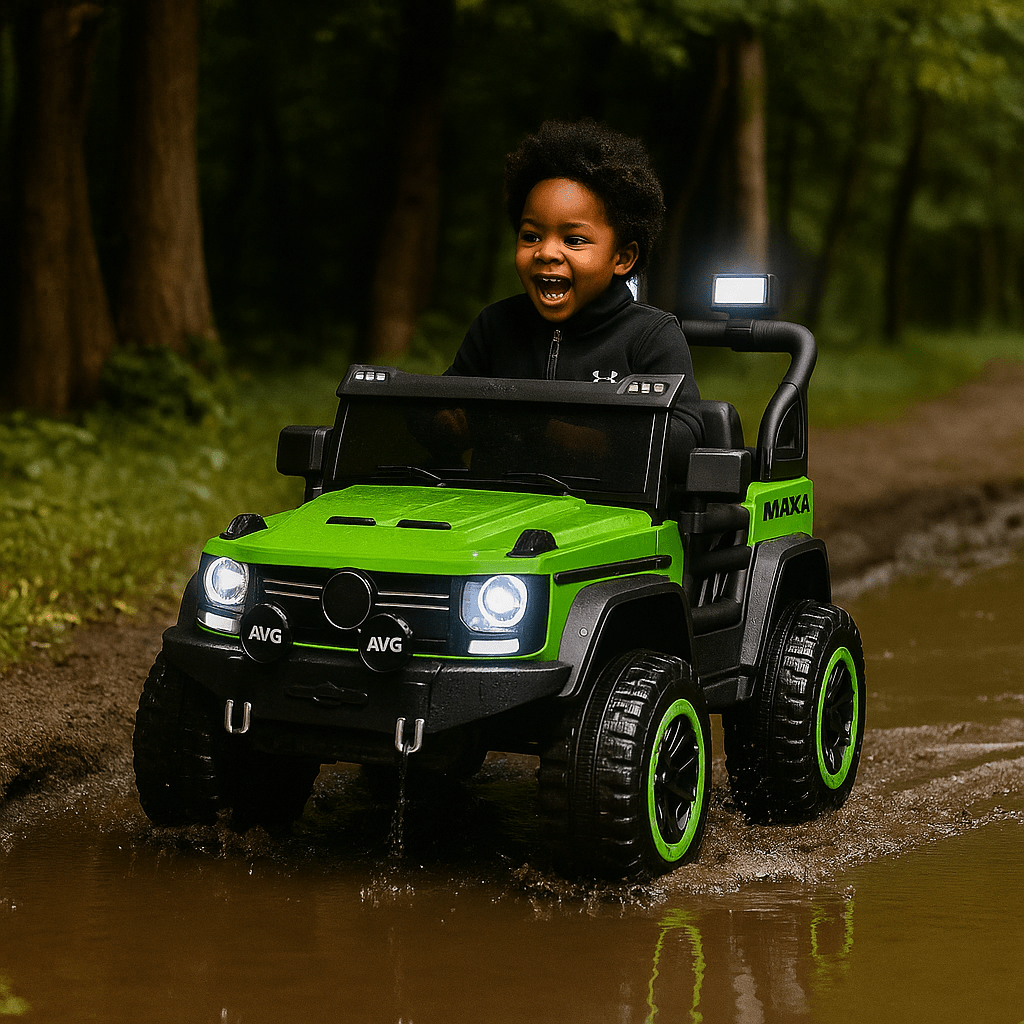 Luksuzni Dječiji Električni Džip 4x4 s Ključem