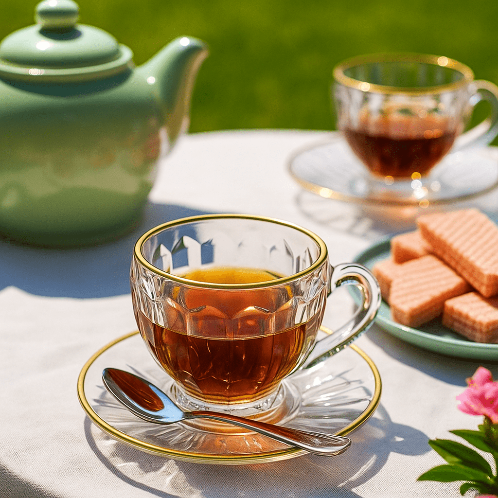 Luksuzni Set Staklenih Šolja