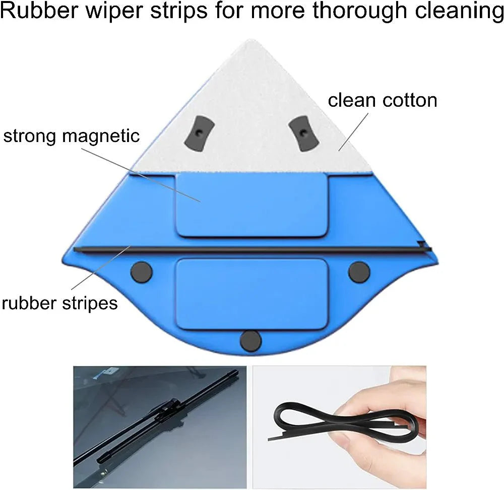 Magnetni Čistač Prozora za Dupla Stakla