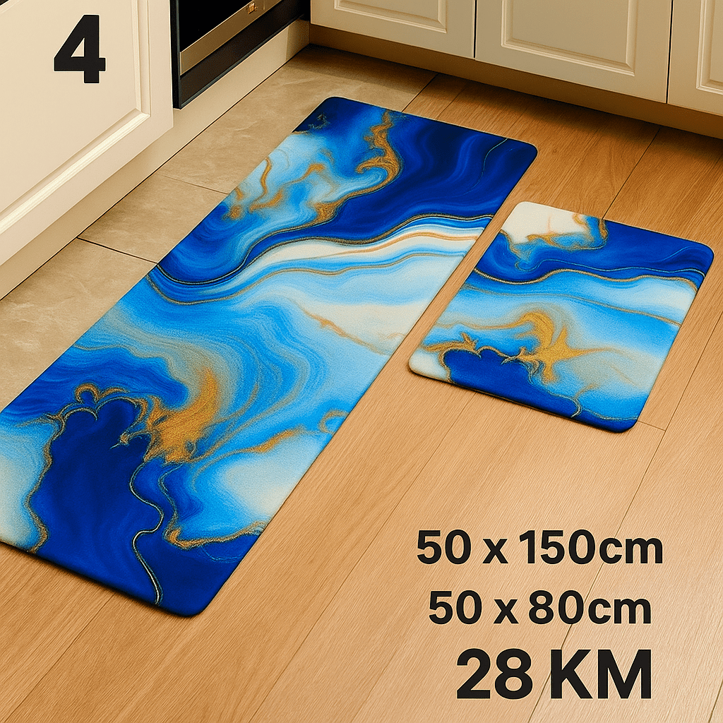 Marble Elegance Set dekorativnih prostirki