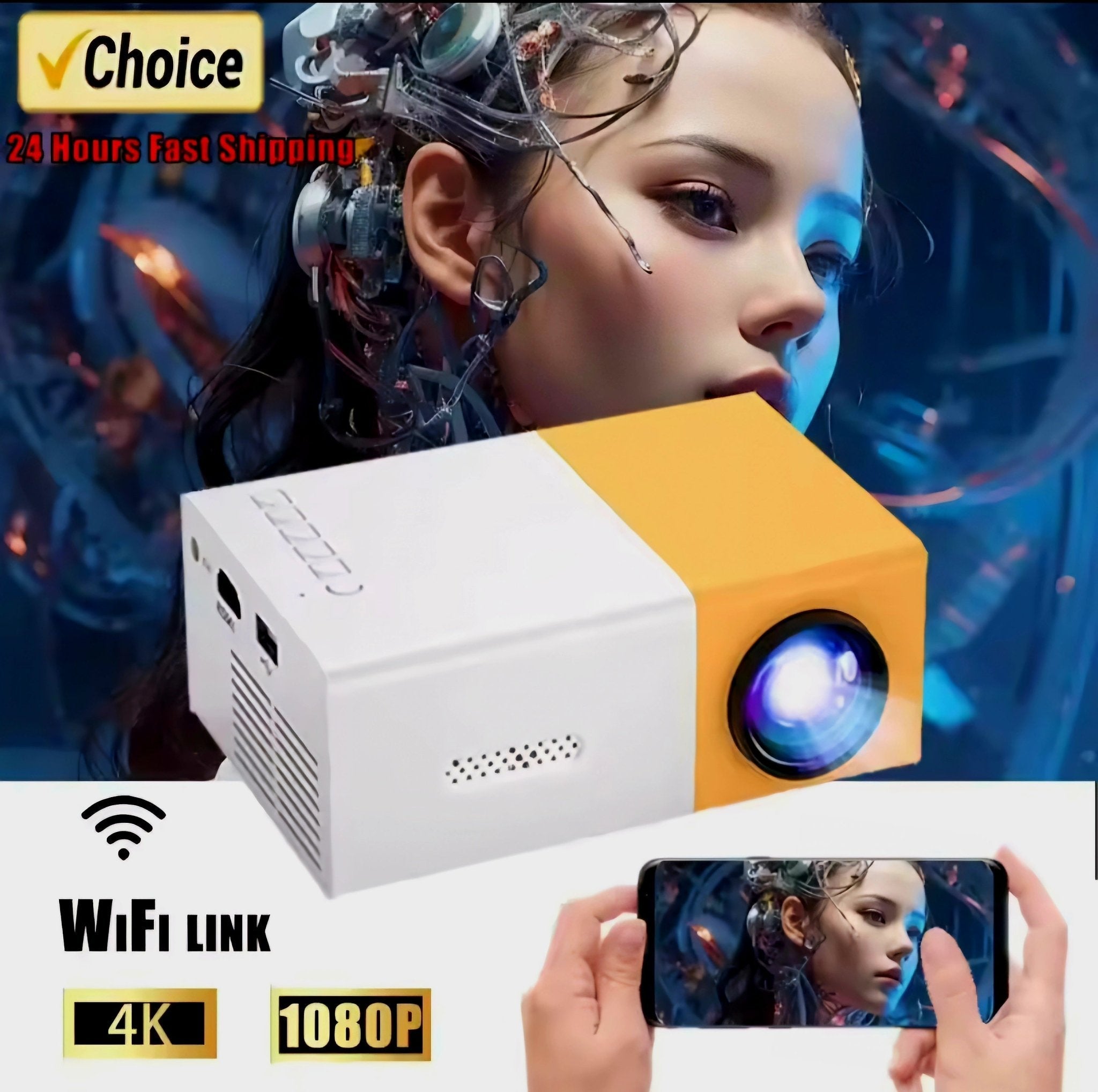 Mini Portabilni HD LED Projektor