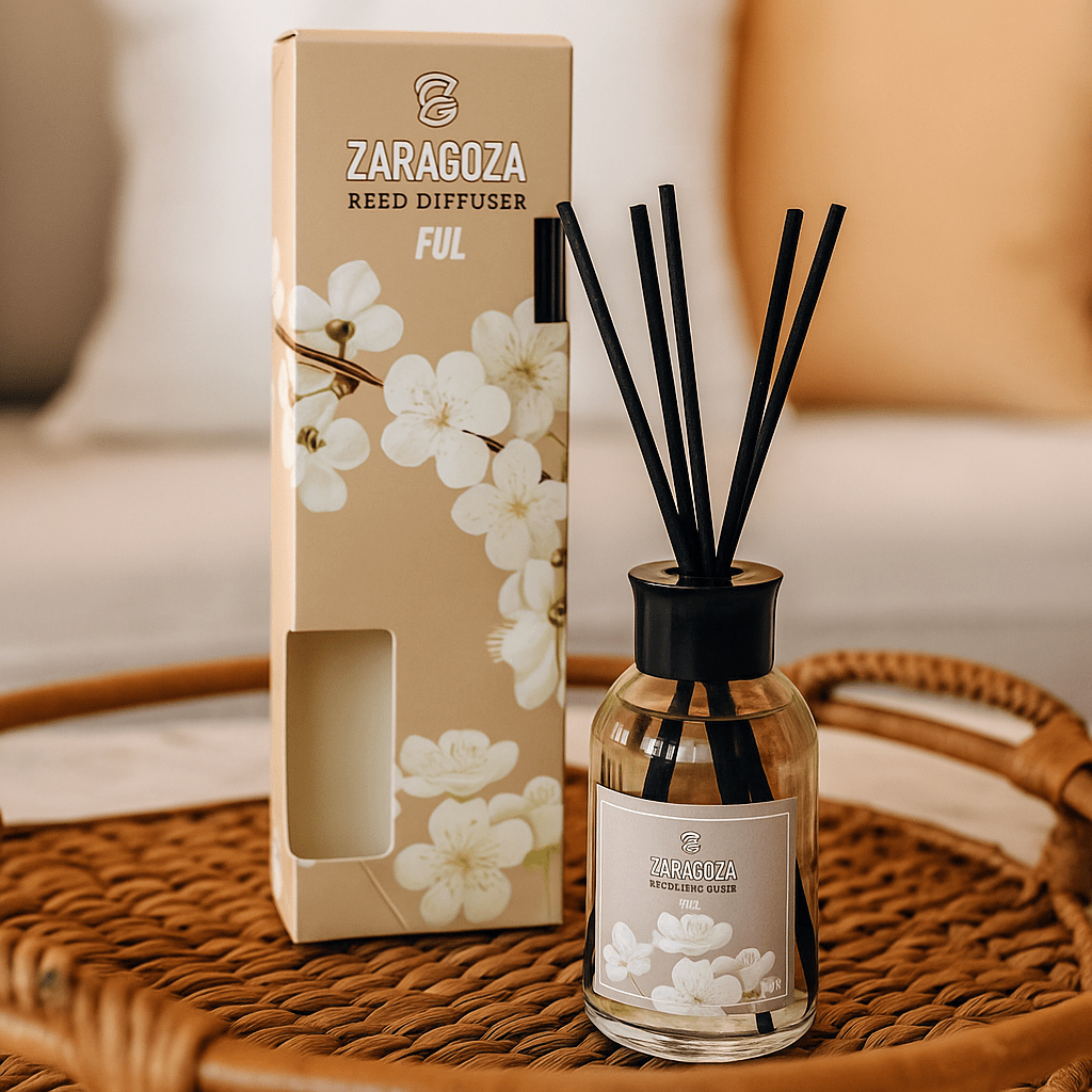 Mirisni difuzor s drvenim štapićima