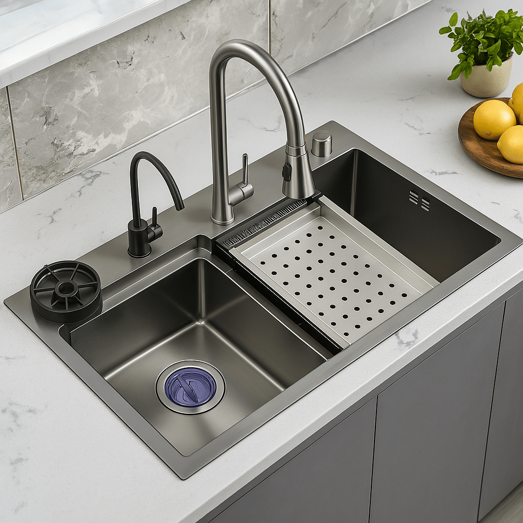 Moderni sudoper s vodopadom