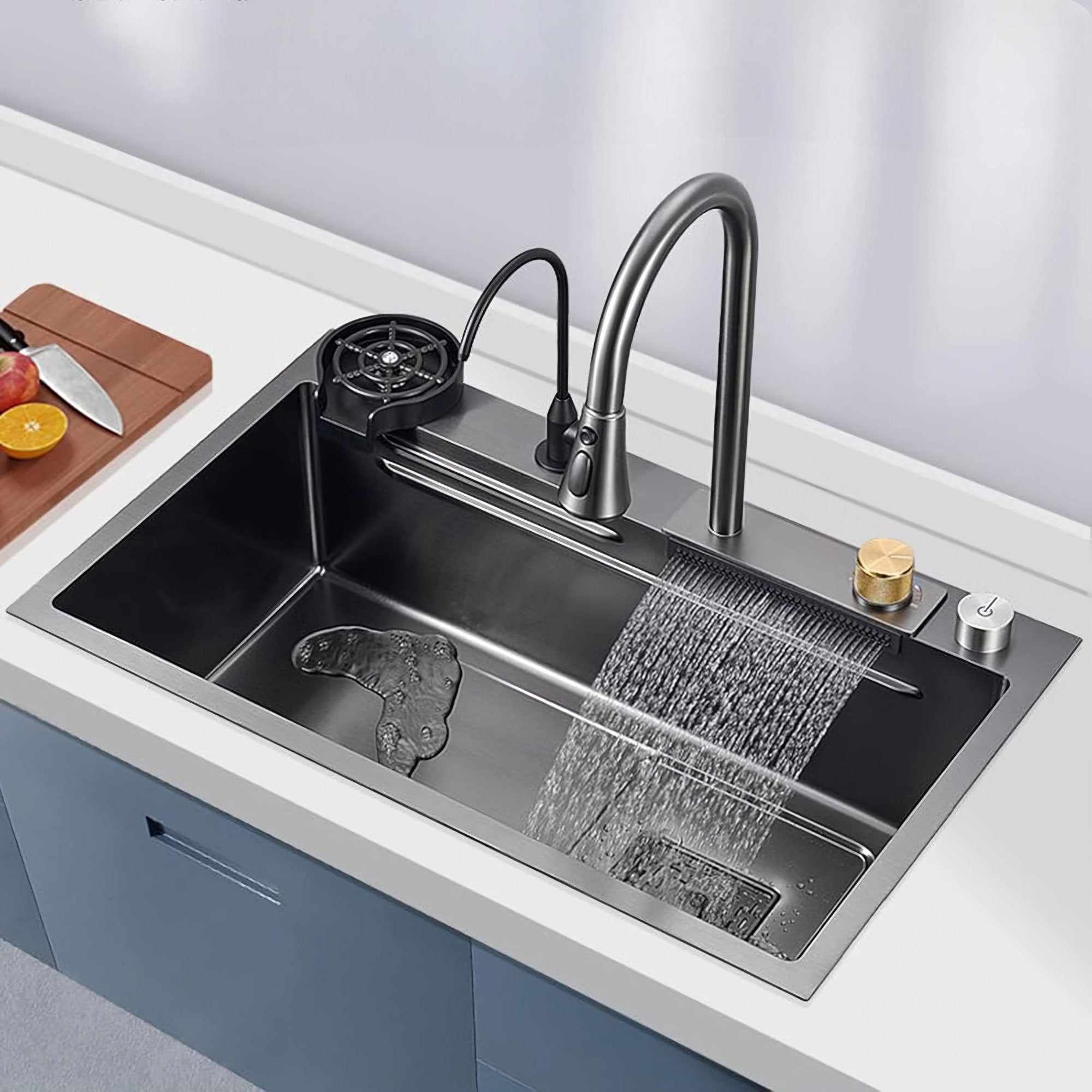 Moderni sudoper s vodopadom