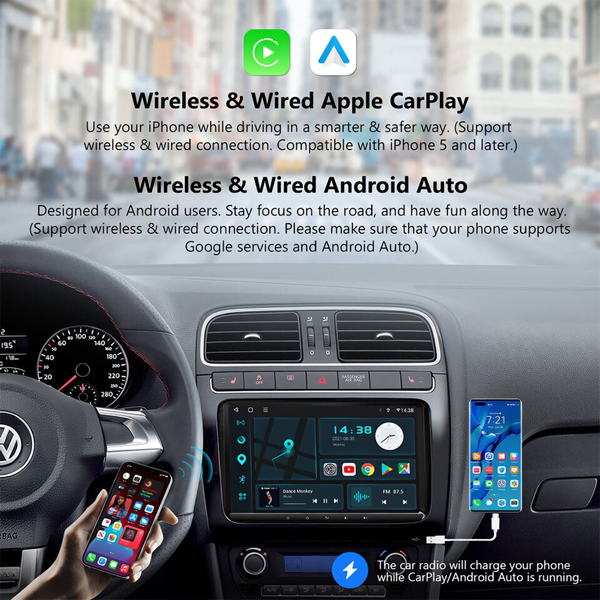 Multimedija radio sa za VW i Škoda vozila