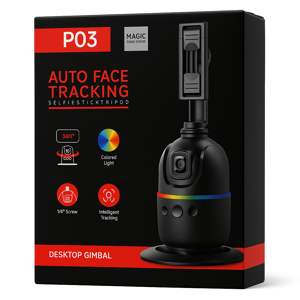 P03 Automatski 360° Gimbal s Praćenjem Lica