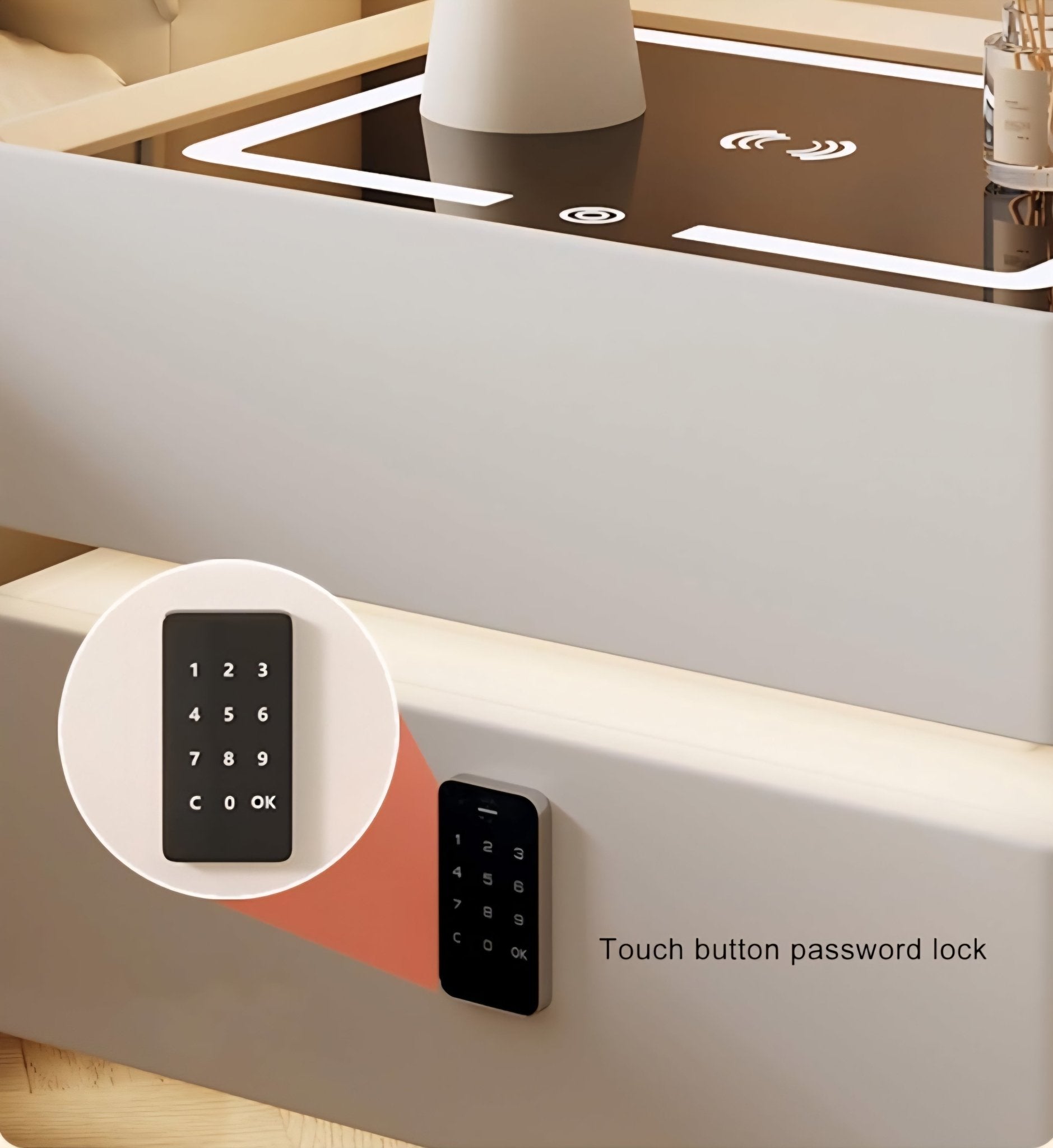 Pametna Noćna Stolić-Komoda