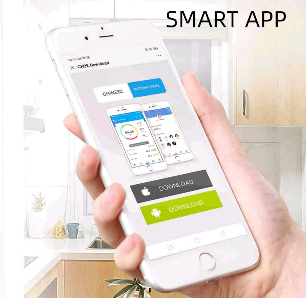 Pametna vaga za mjerenje težine i masnoće