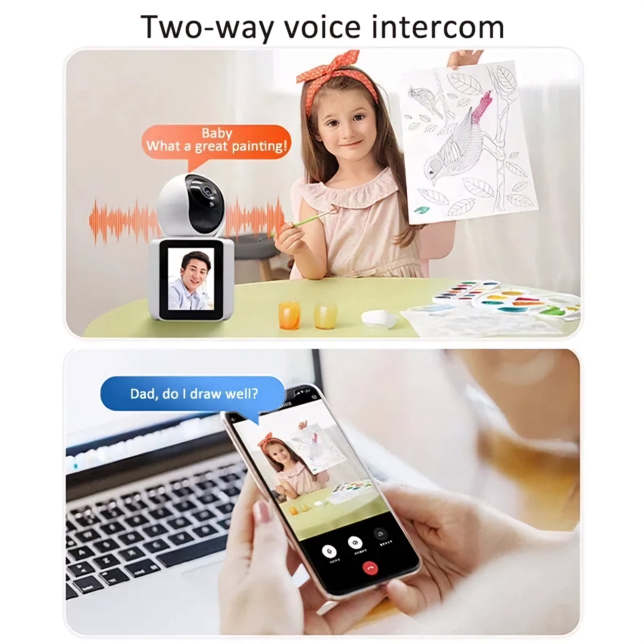 Pametna WiFi Video Kamera sa Interfonom