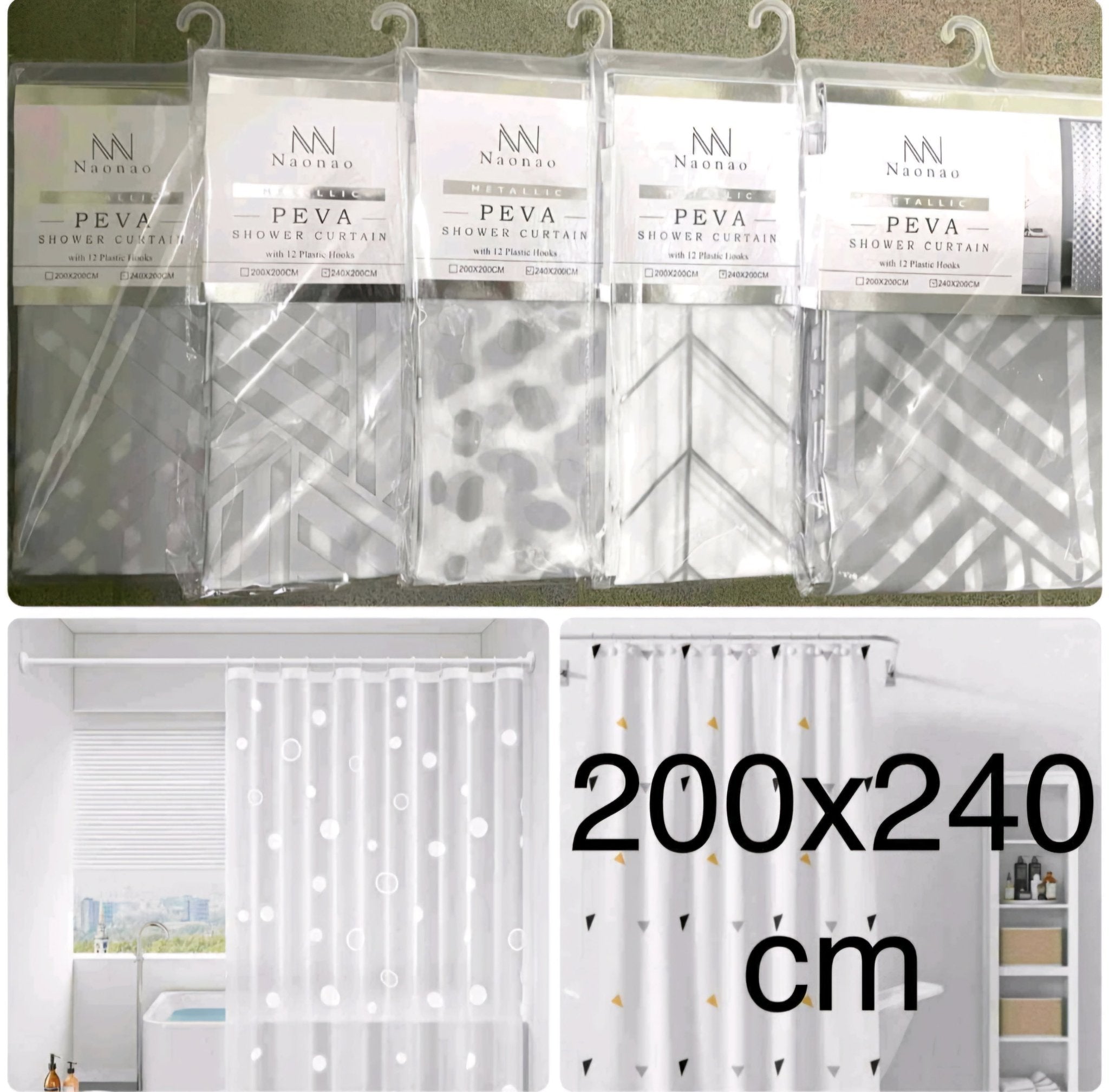 Paravani za Tuš 200x240cm