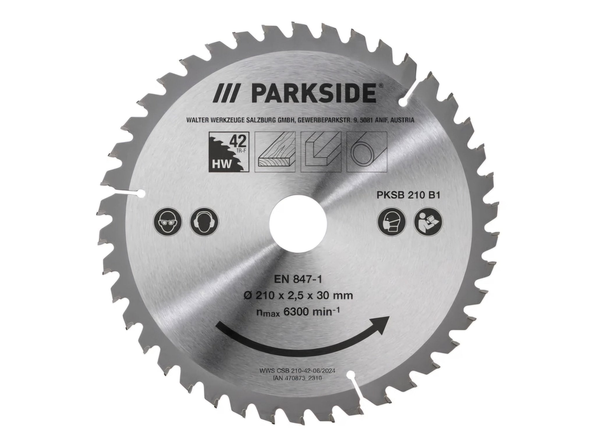 PARKSIDE List Pile PKSB 210 B1, 210 mm