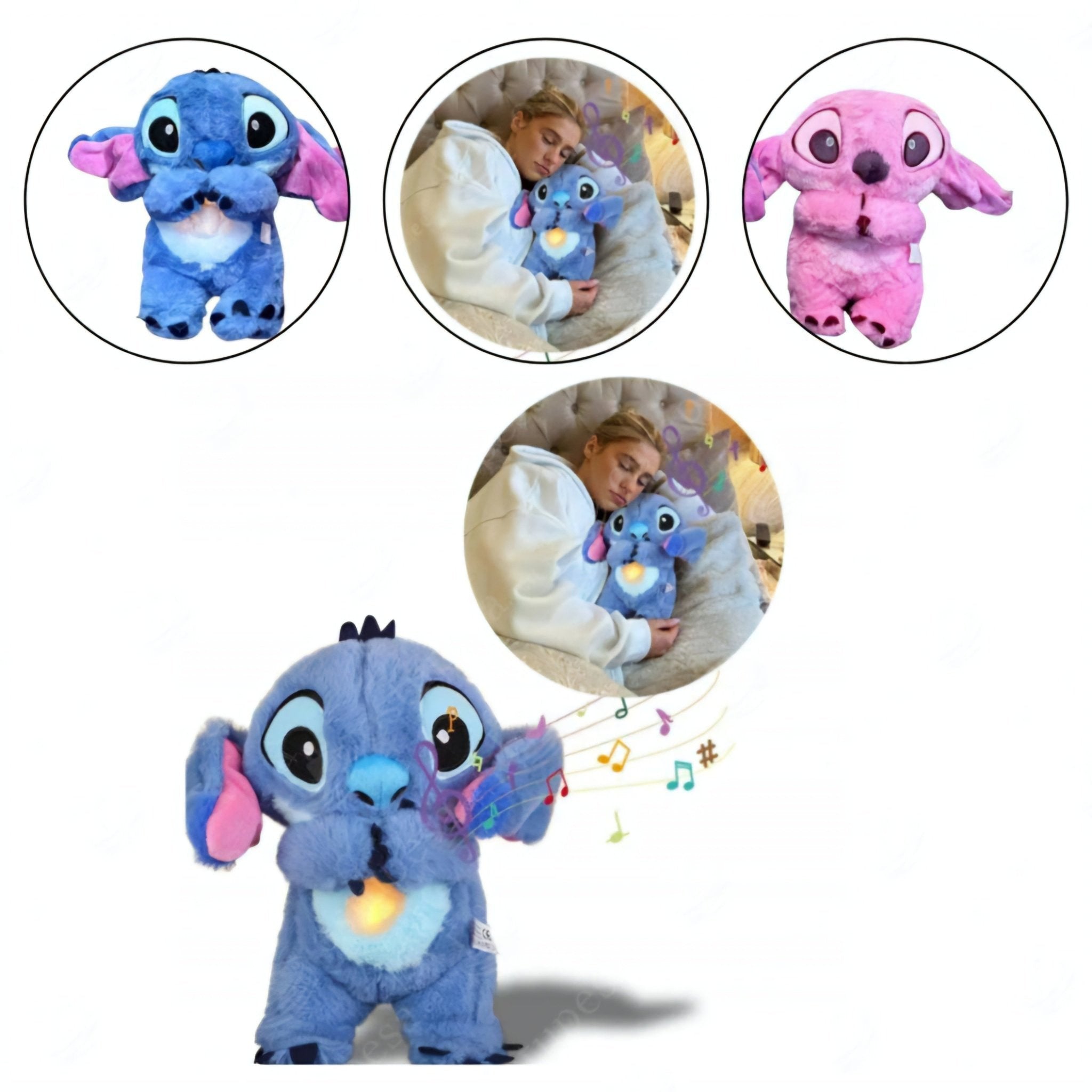 Plišani Stitch koji diše