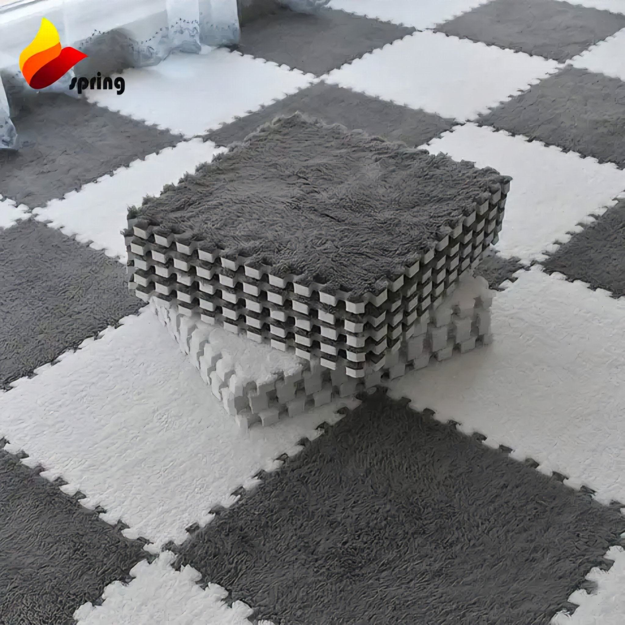 Plush Puzzle Podne Obloge - Set od 10