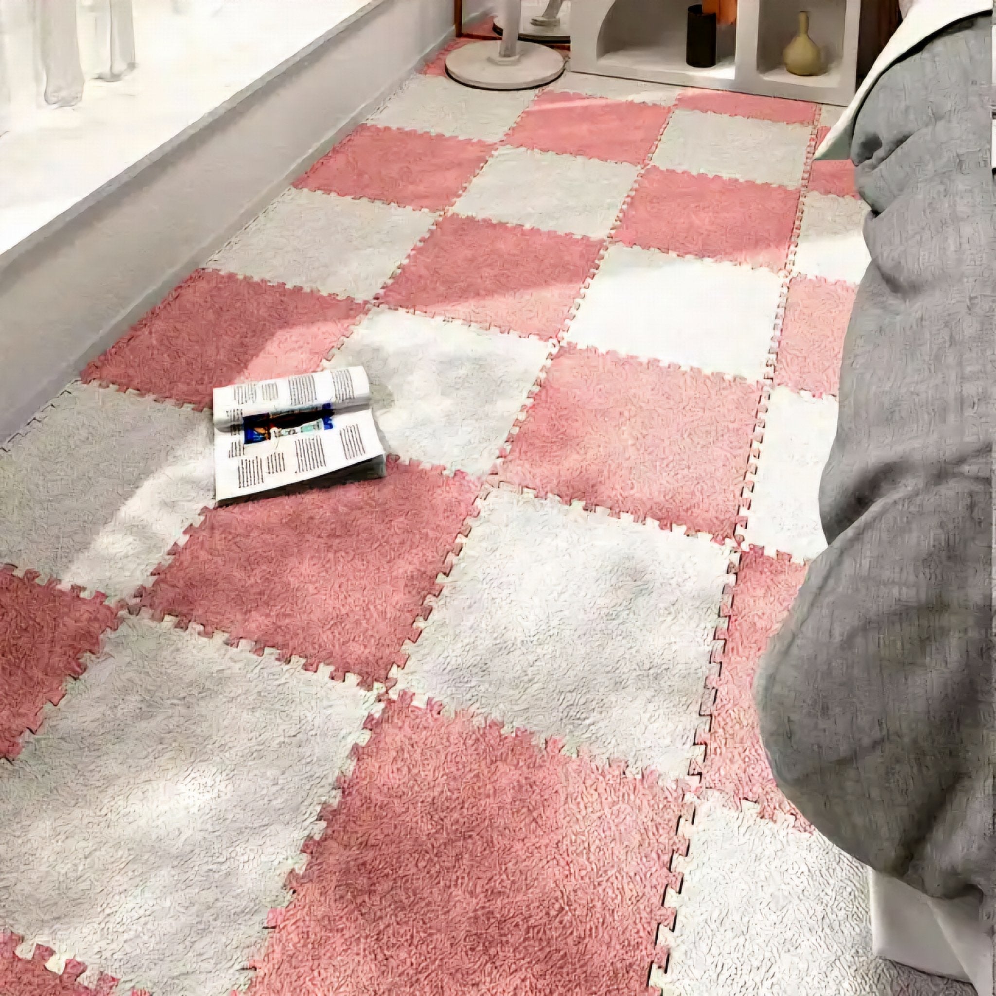 Plush Puzzle Podne Obloge - Set od 10