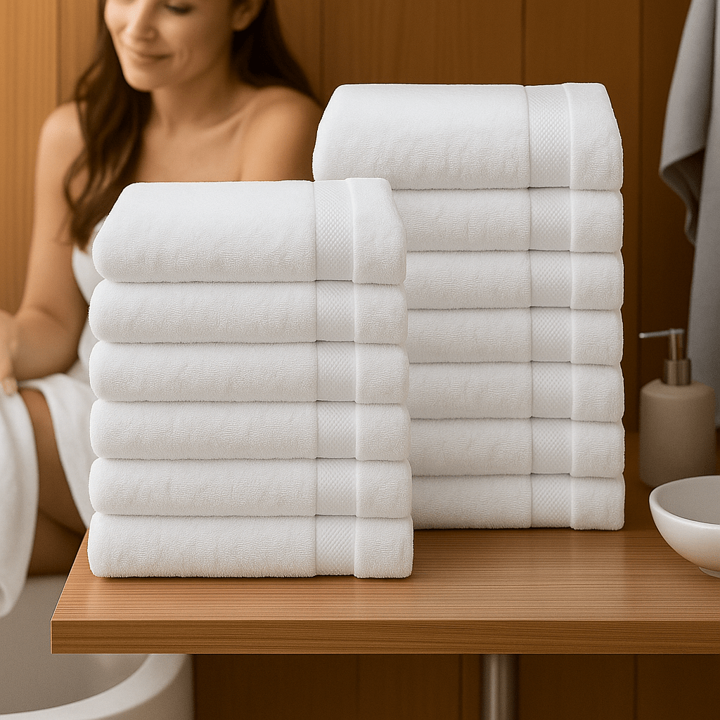 Premium bijeli Turski ručnici