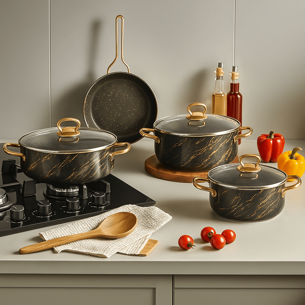 Premium granitni set posuđa Netlon