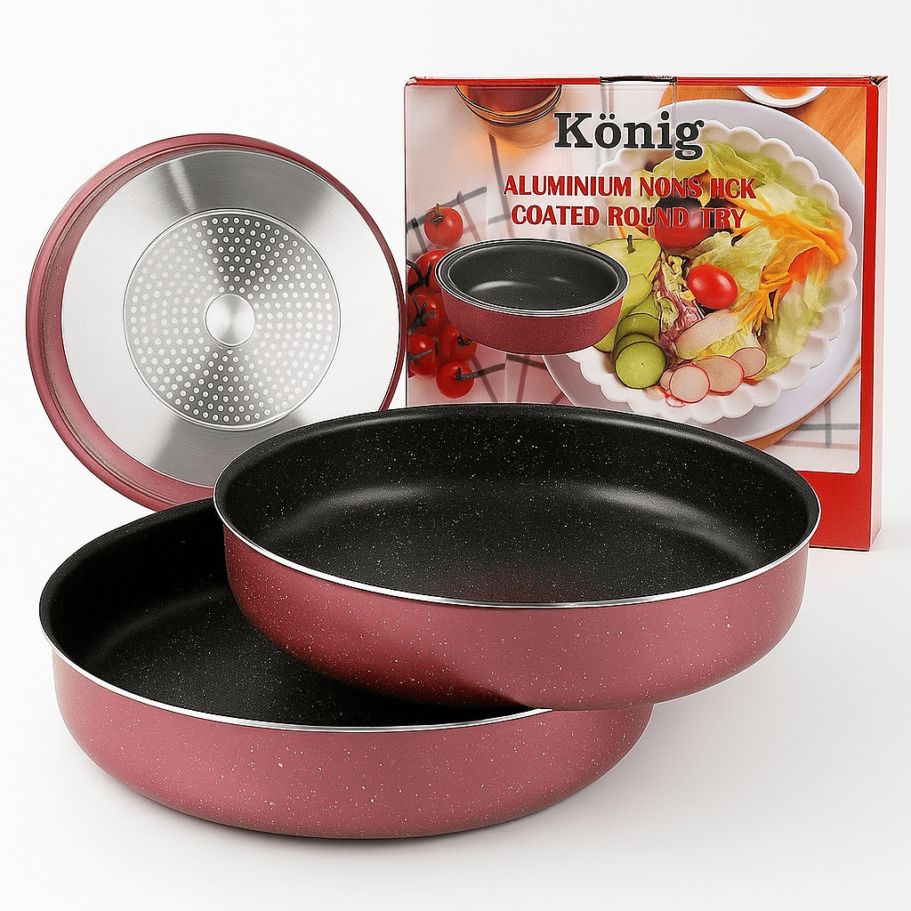 Premium Set od 3 Granitne Tepsije