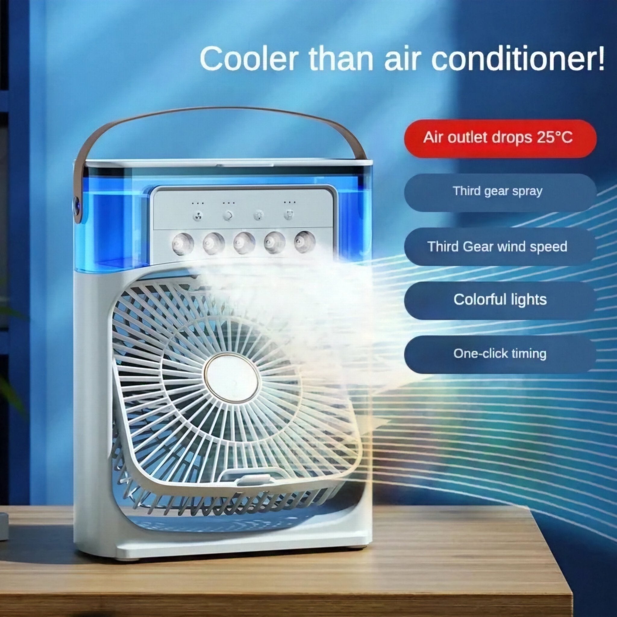 Prijenosni Mali Klima Uređaj Ventilator