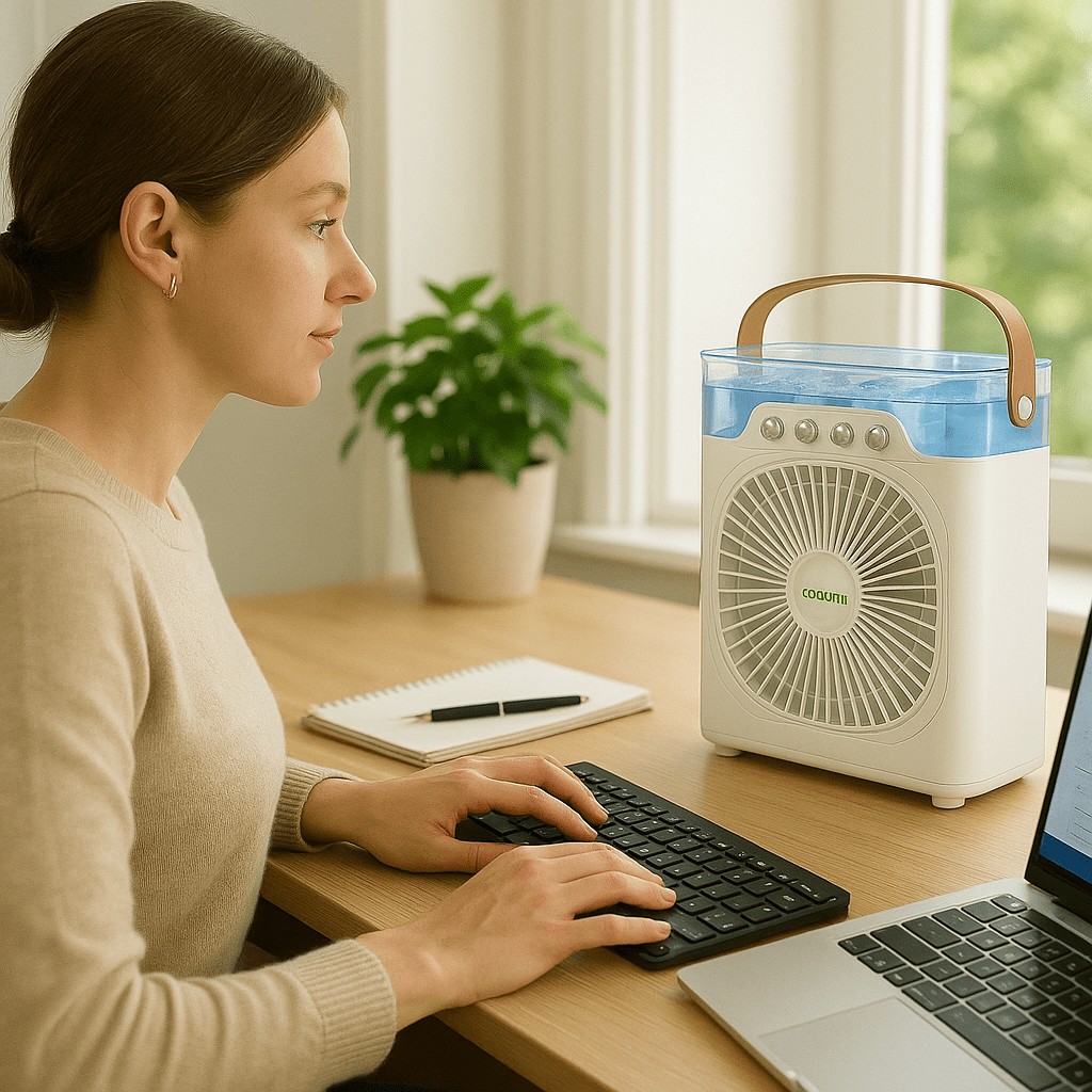 Prijenosni Mali Klima Uređaj Ventilator