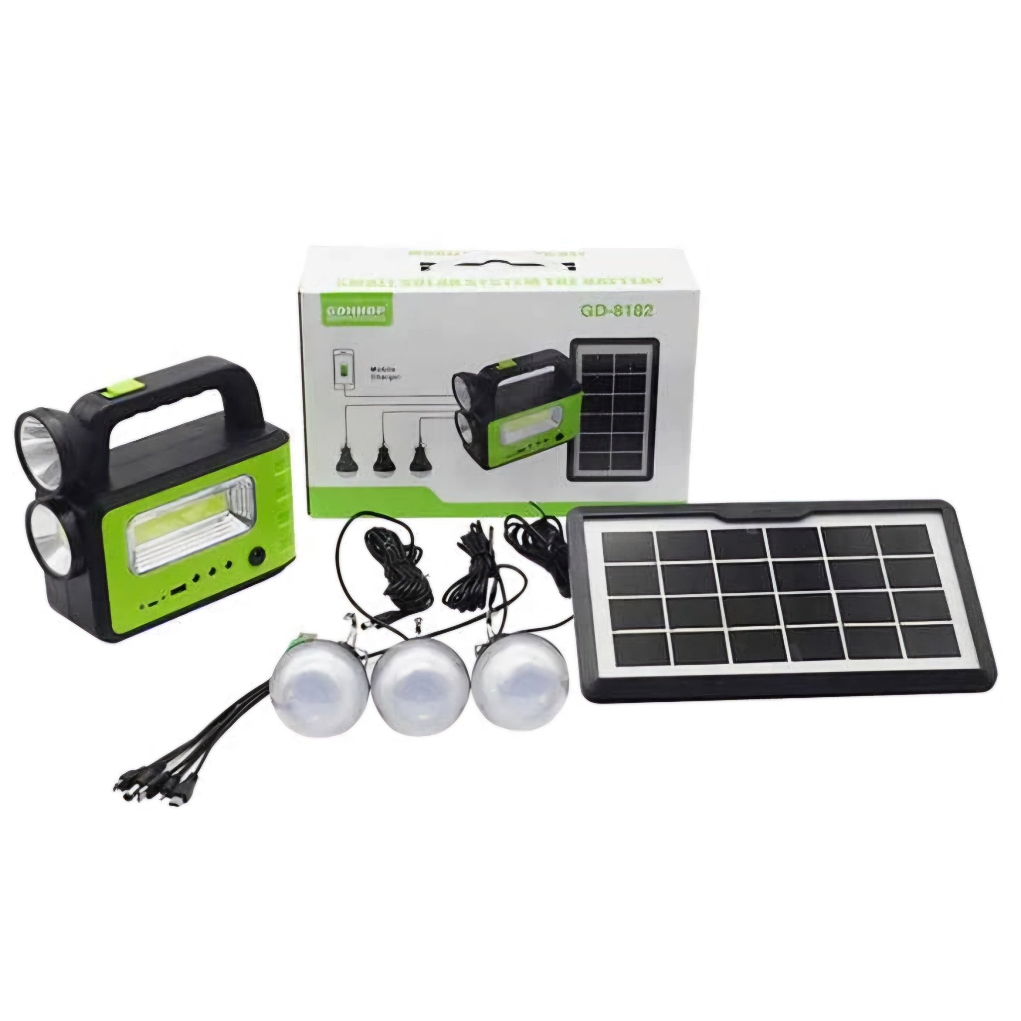 Prijenosni Solarni Sustav GD-8182