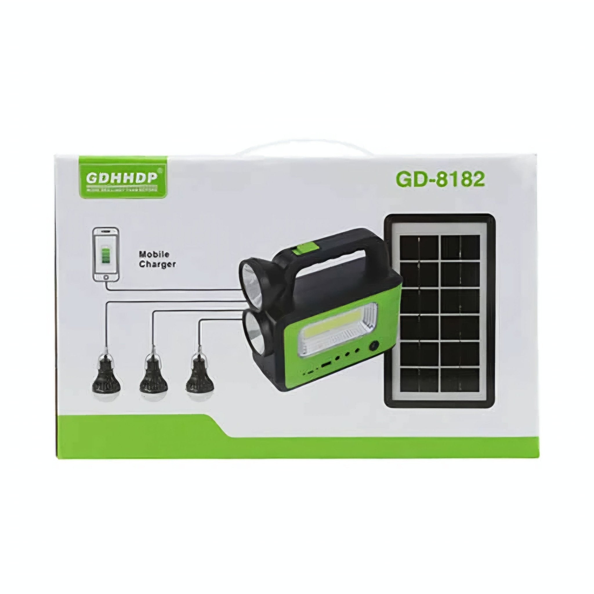 Prijenosni Solarni Sustav GD-8182
