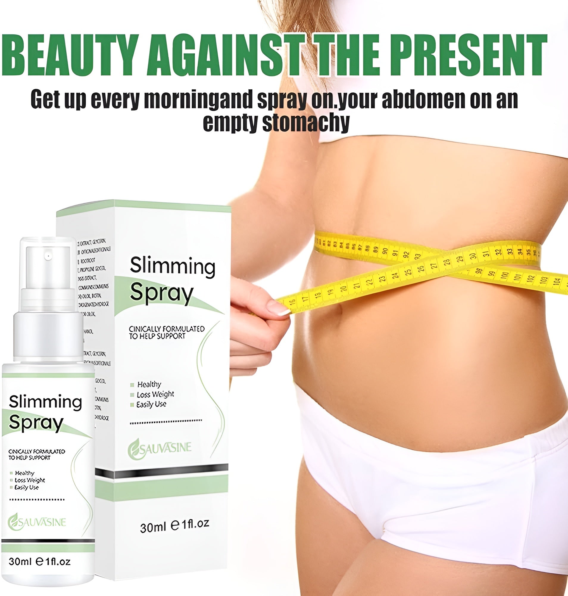 Prirodni Sprej za Mršavljenje 3+1 GRATIS