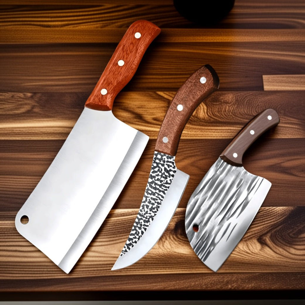 Profesionalni 3-dijelni Mesarski Set