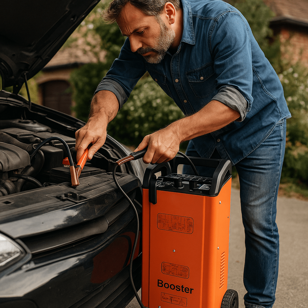Profesionalni Punjač Akumulatora i Starter Vozila 12V/24V