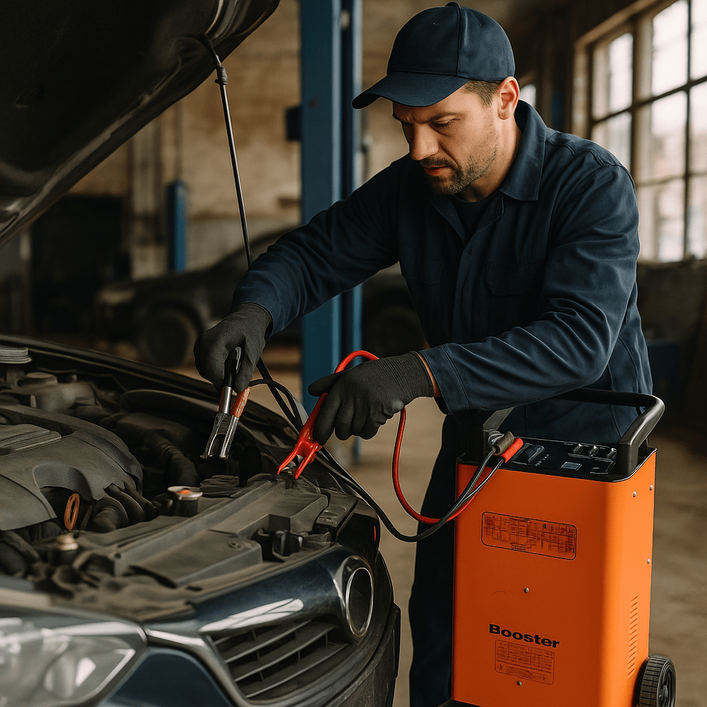 Profesionalni Punjač Akumulatora i Starter Vozila 12V/24V
