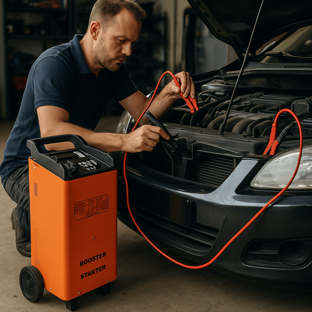 Profesionalni Punjač Akumulatora i Starter Vozila 12V/24V