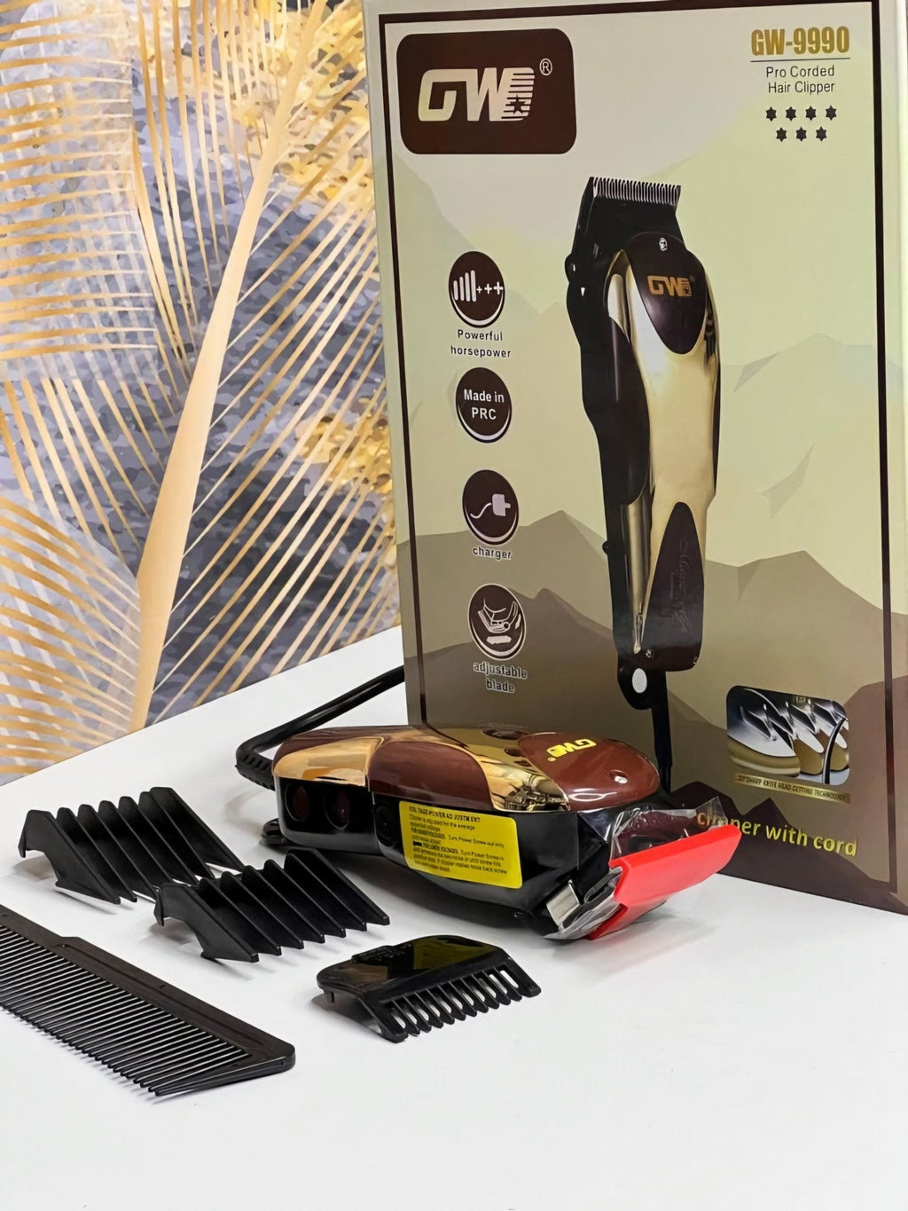 Profesionalni Trimer za Kosu GW-9990